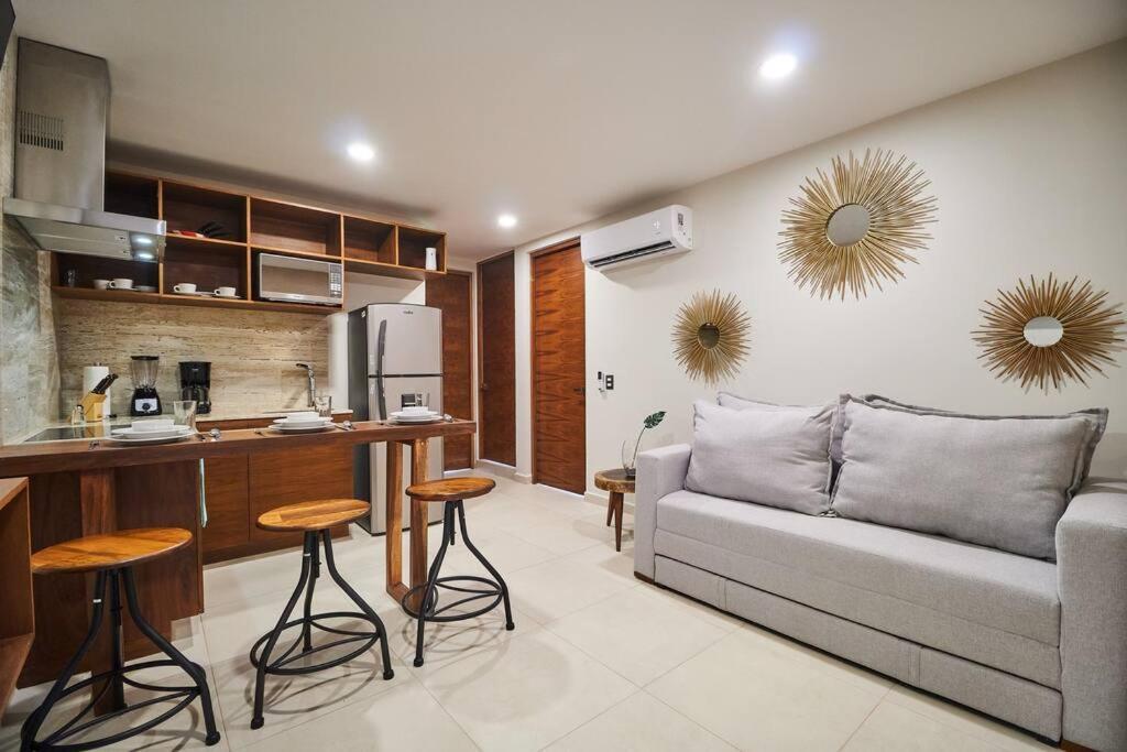 Appartement Phimai Gardens Ph3 - 2 Bdr Piscina Privada Y Vistas à Tulum Extérieur photo