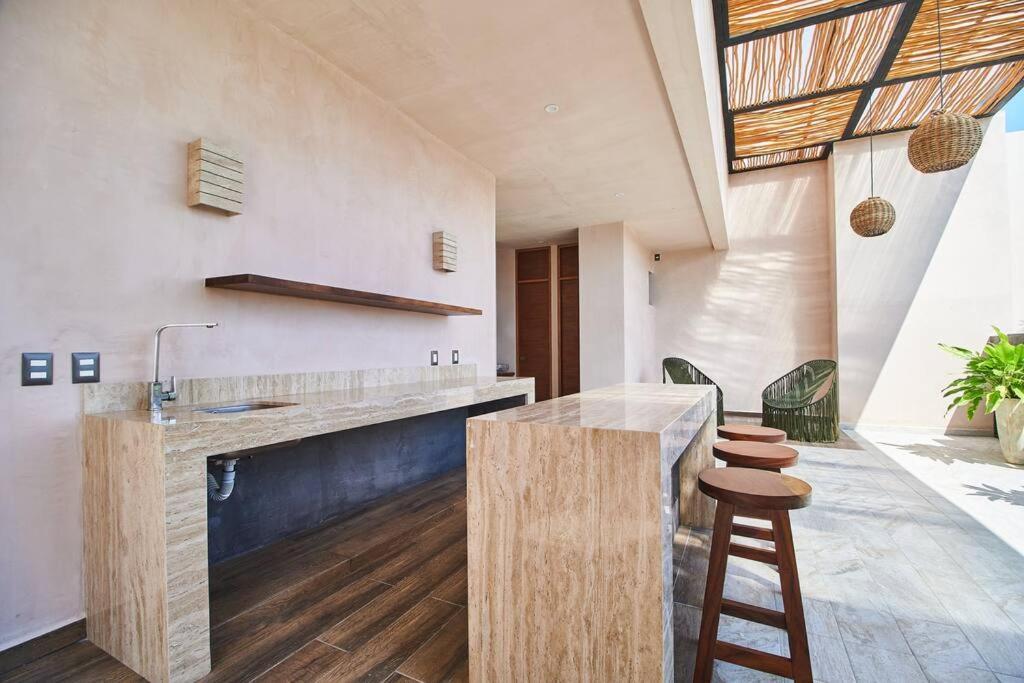 Appartement Phimai Gardens Ph3 - 2 Bdr Piscina Privada Y Vistas à Tulum Extérieur photo