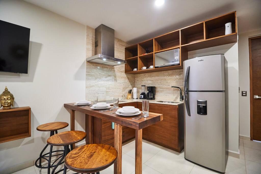 Appartement Phimai Gardens Ph3 - 2 Bdr Piscina Privada Y Vistas à Tulum Extérieur photo